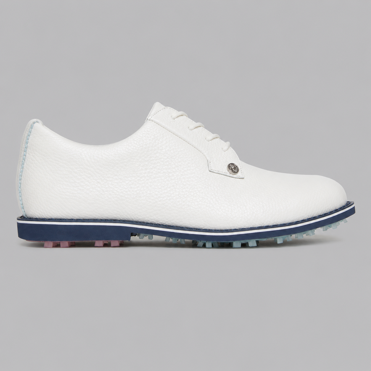 G/FORE WOMEN'S GALLIVANTER PEBBLE LEATHER GOLF SHOE - SNOW