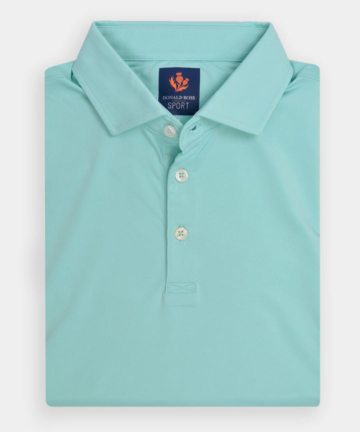 Donald Ross Mens Sport Fit DONNY Polo - Seaglass