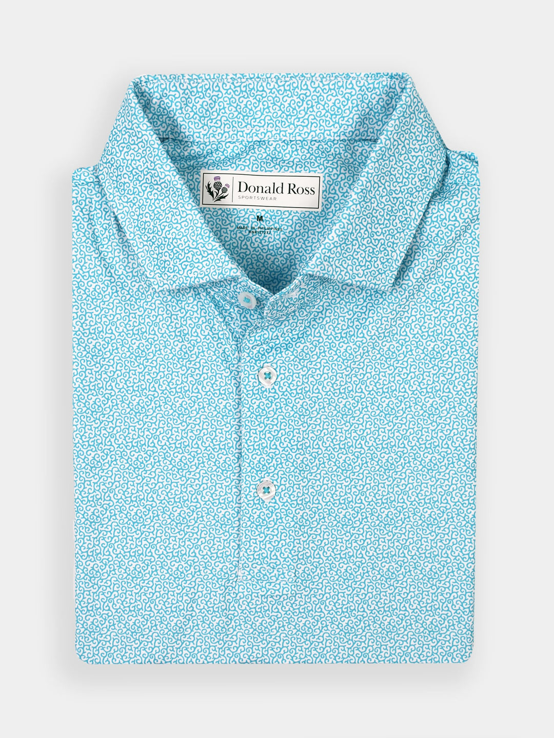 Donald Ross Mens Classic Fit HOLDEN Polo - CAPRI