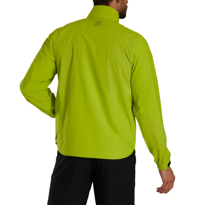 Footjoy Men's HydroLite X Rain Jacket - ACID GREEN