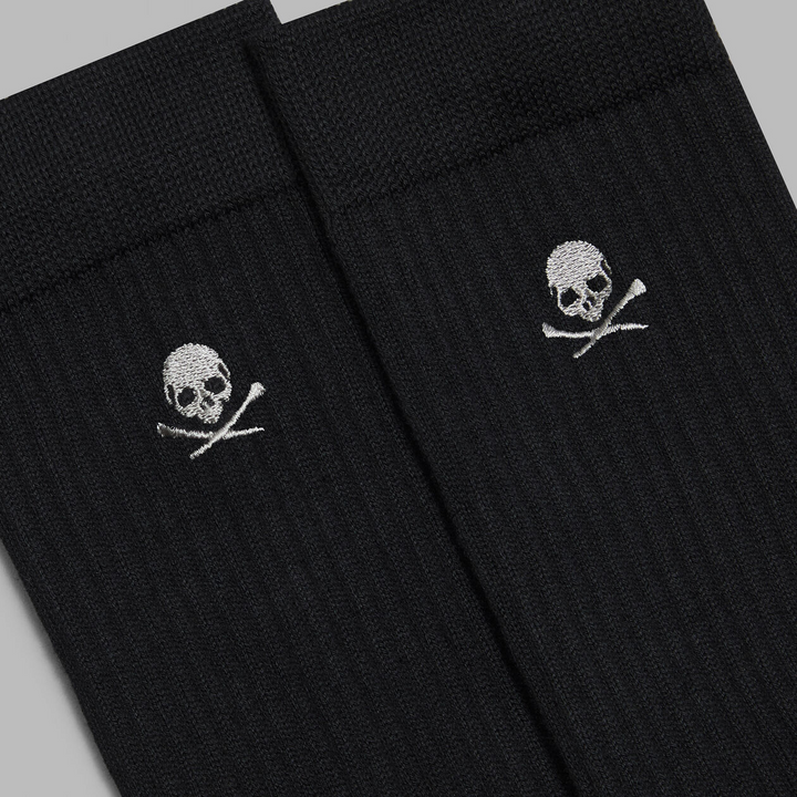 G/FORE MEN'S PRAY FOR BIRDIES CREW SOCK - ONYX