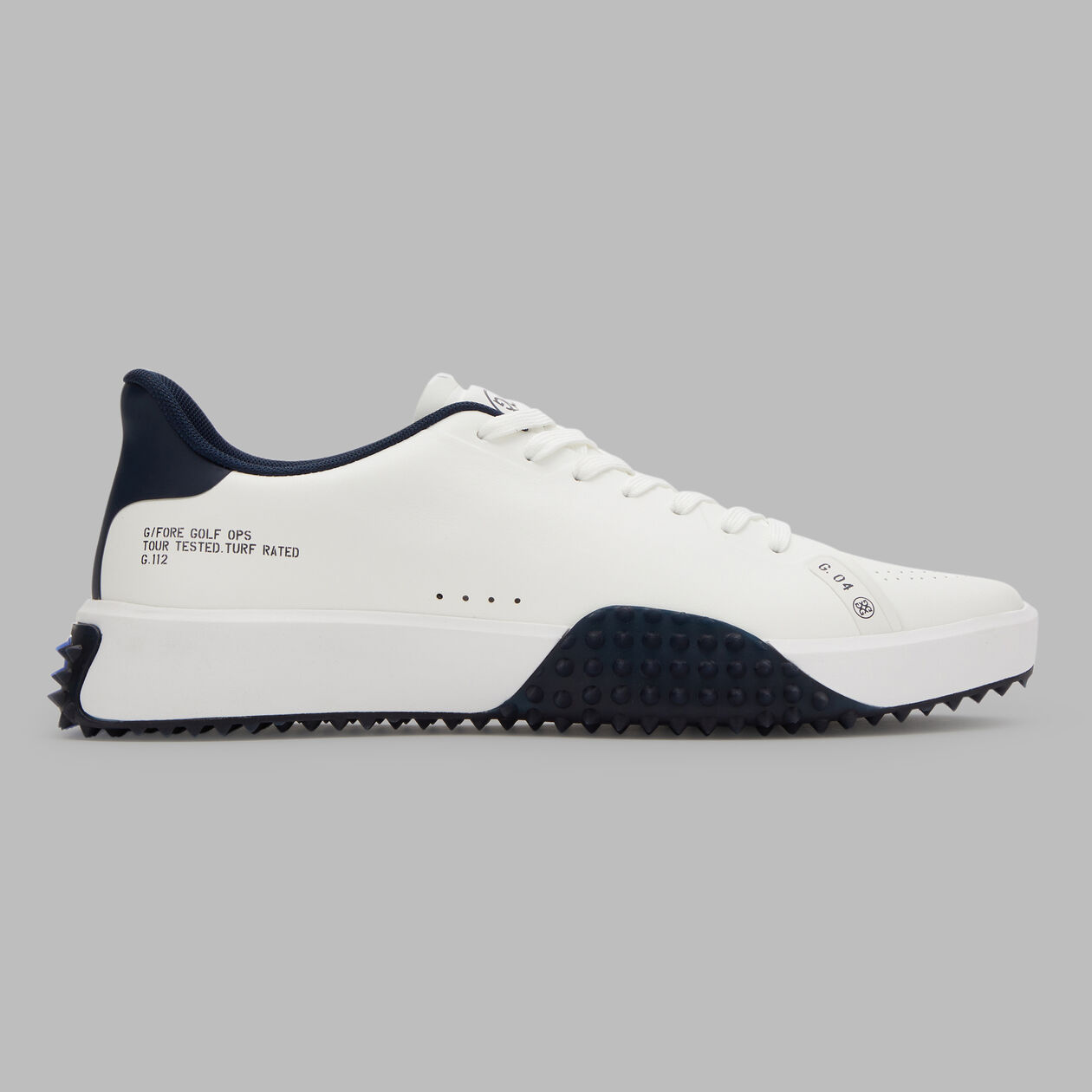 G/FORE MEN'S G.112 GOLF SHOE - SNOW / TWILIGHT