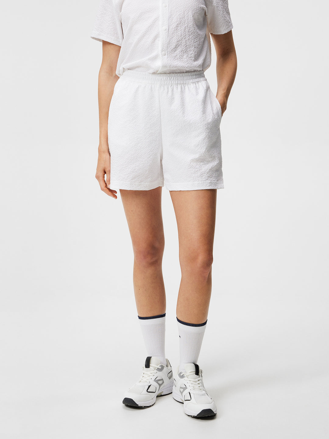 J.Lindeberg Womens Diana Shorts - WHITE