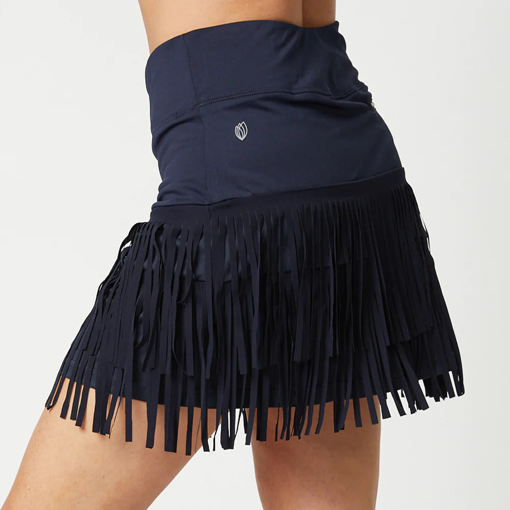 GGblue Womens Fringe 15 inch Skort - NAVY - Golf Anything Canada