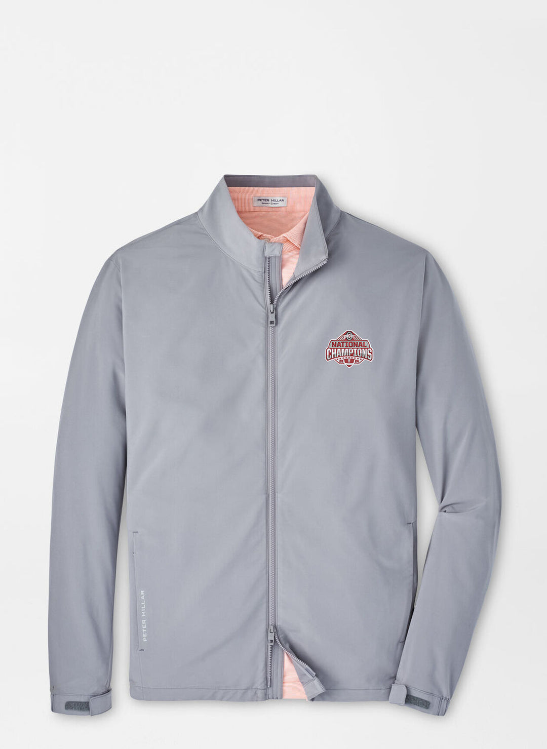 Peter Millar Mens Classic Fit Dunes Jacket - Oslo Grey