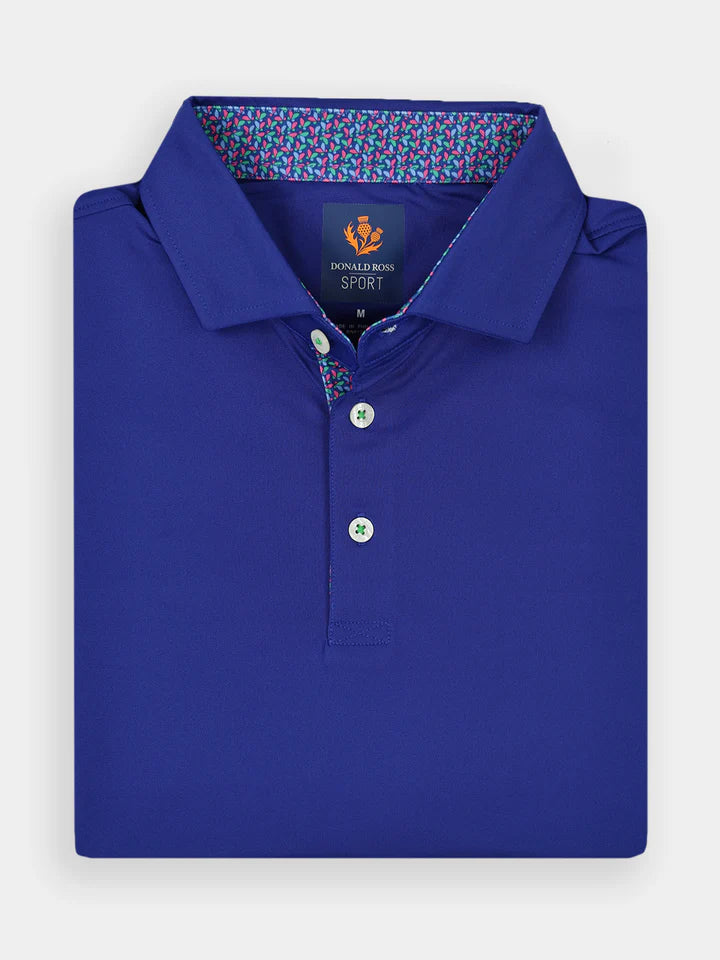 Donald Ross Mens Sport Fit FREDDIE Polo - NAVY