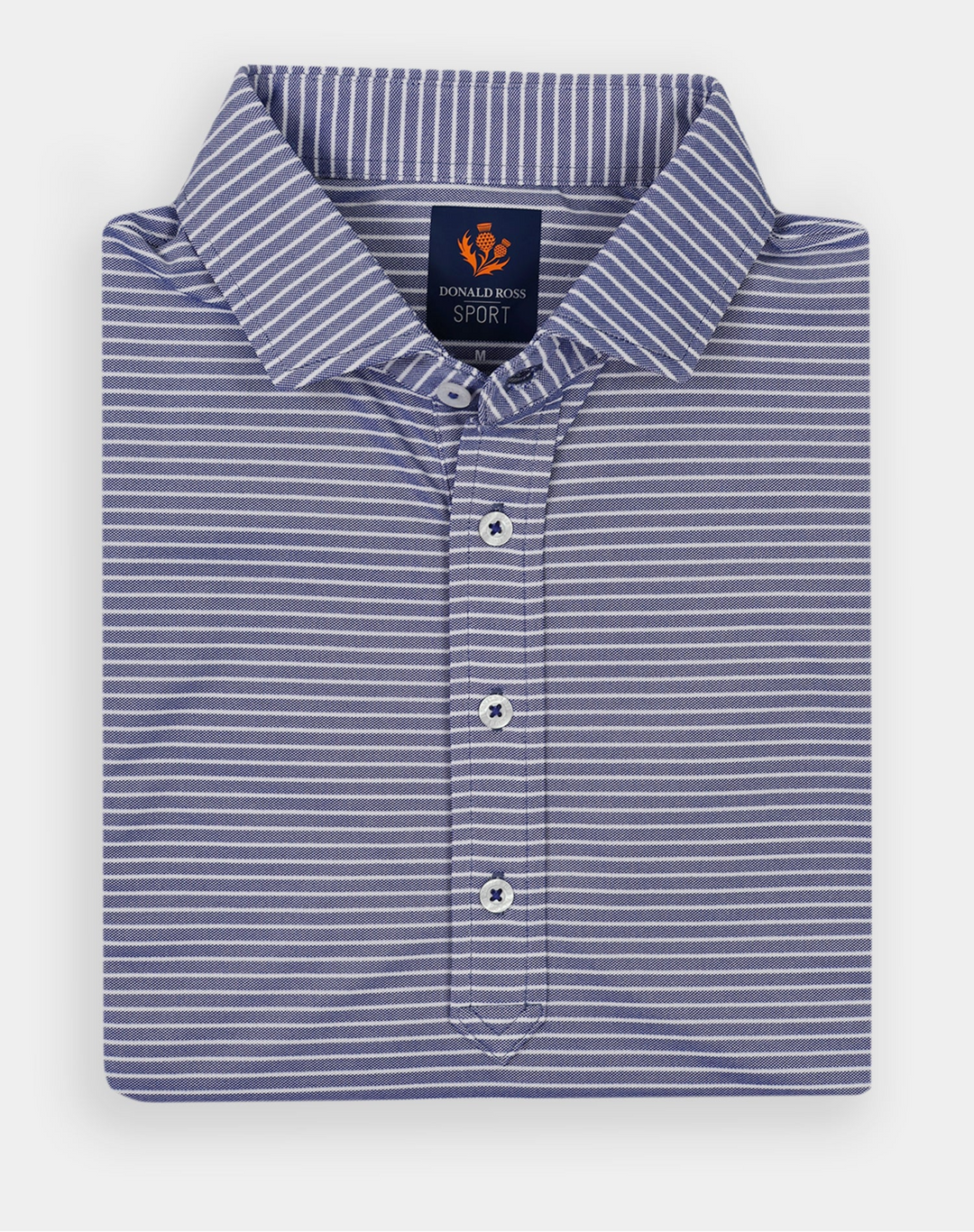Donald Ross Mens Sport Fit GORDON Polo - NAVY