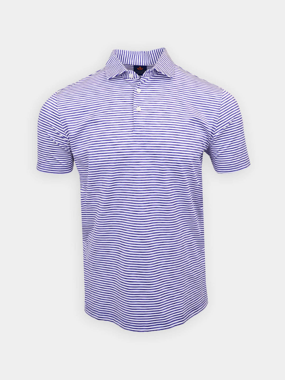 Donald Ross Sport Fit Mens Short Sleeve Cecil Polo - PERIWINKLE/WHITE
