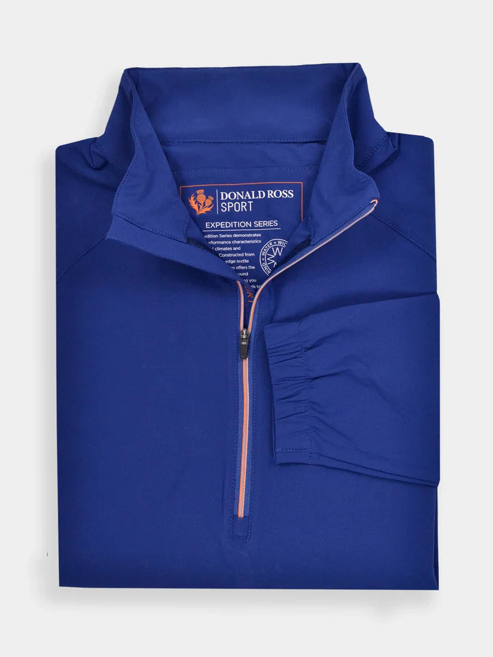 Donald Ross Mens Sport Fit Cyrus Expedition Pullover - NAVY