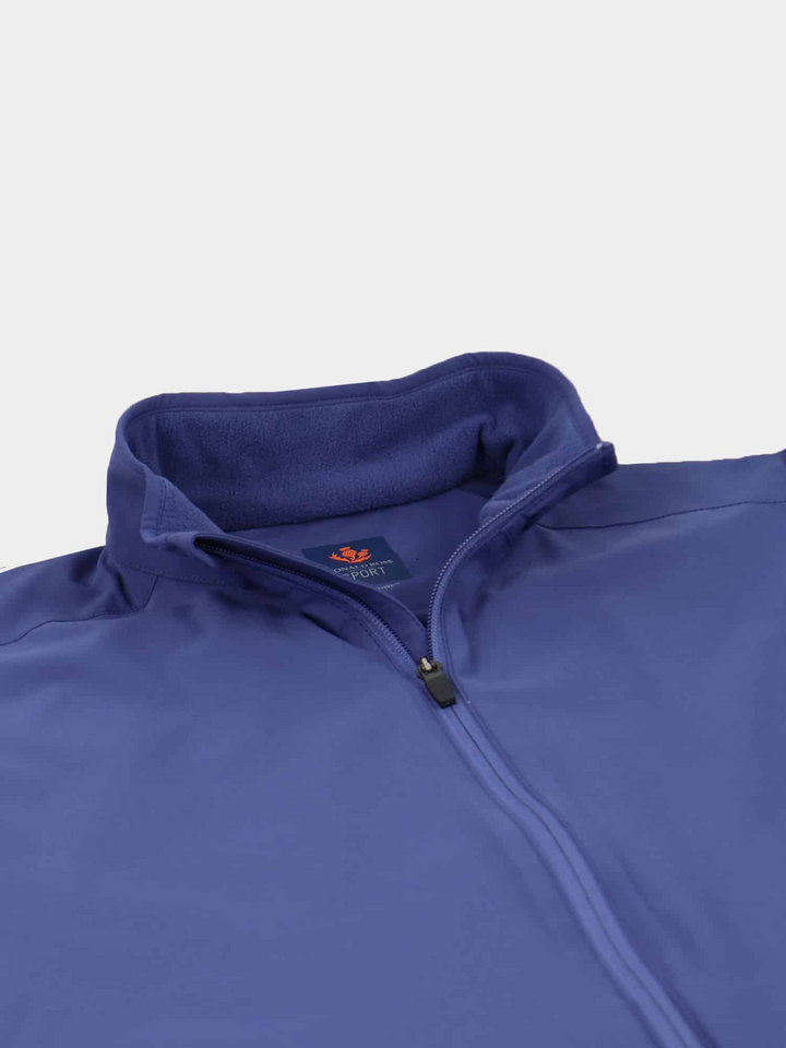 Donald Ross Mens Sport Fit SUPER GOLF Elements Full Zip Vest - NAVY