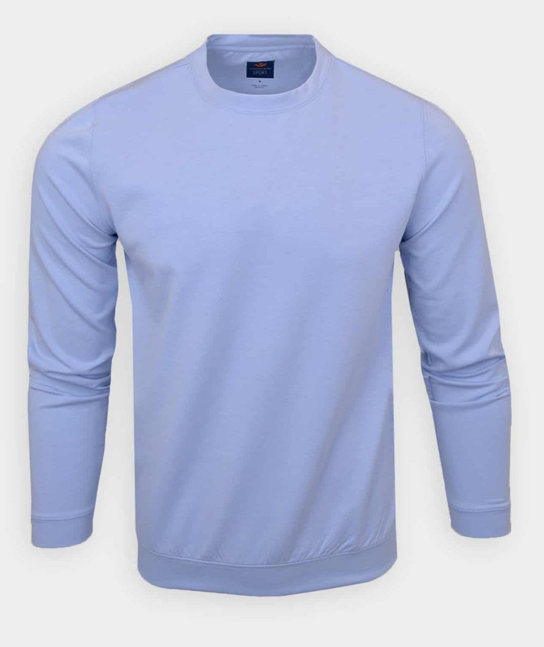 Donald Ross Mens Sport Fit Dundee Crewneck - SKY BLUE