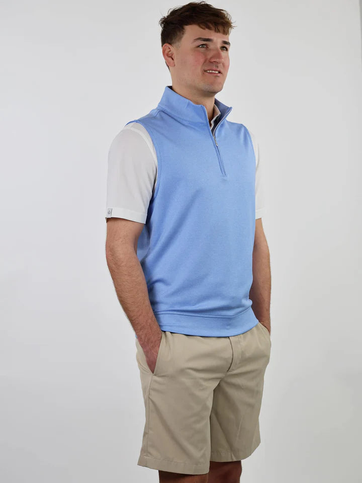 Donald Ross Mens Sport Fit Josiah Vest - ULTRAMARINE
