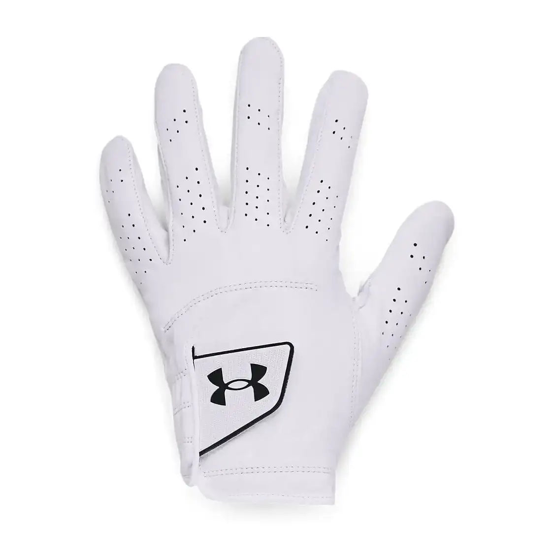 Under Armour Mens Spieth Tour Gloves - WHITE / BLACK | Golf