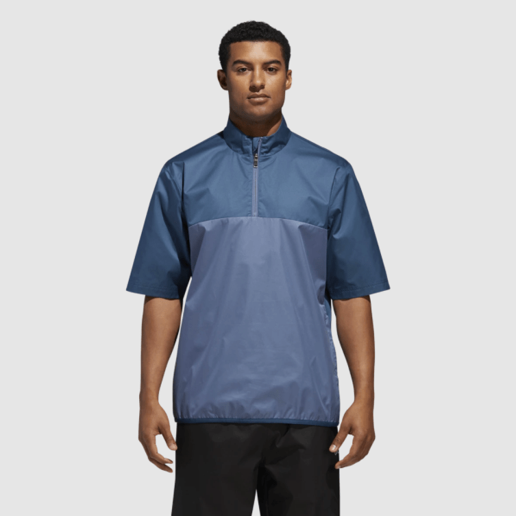 Adidas short top sleeve wind jacket