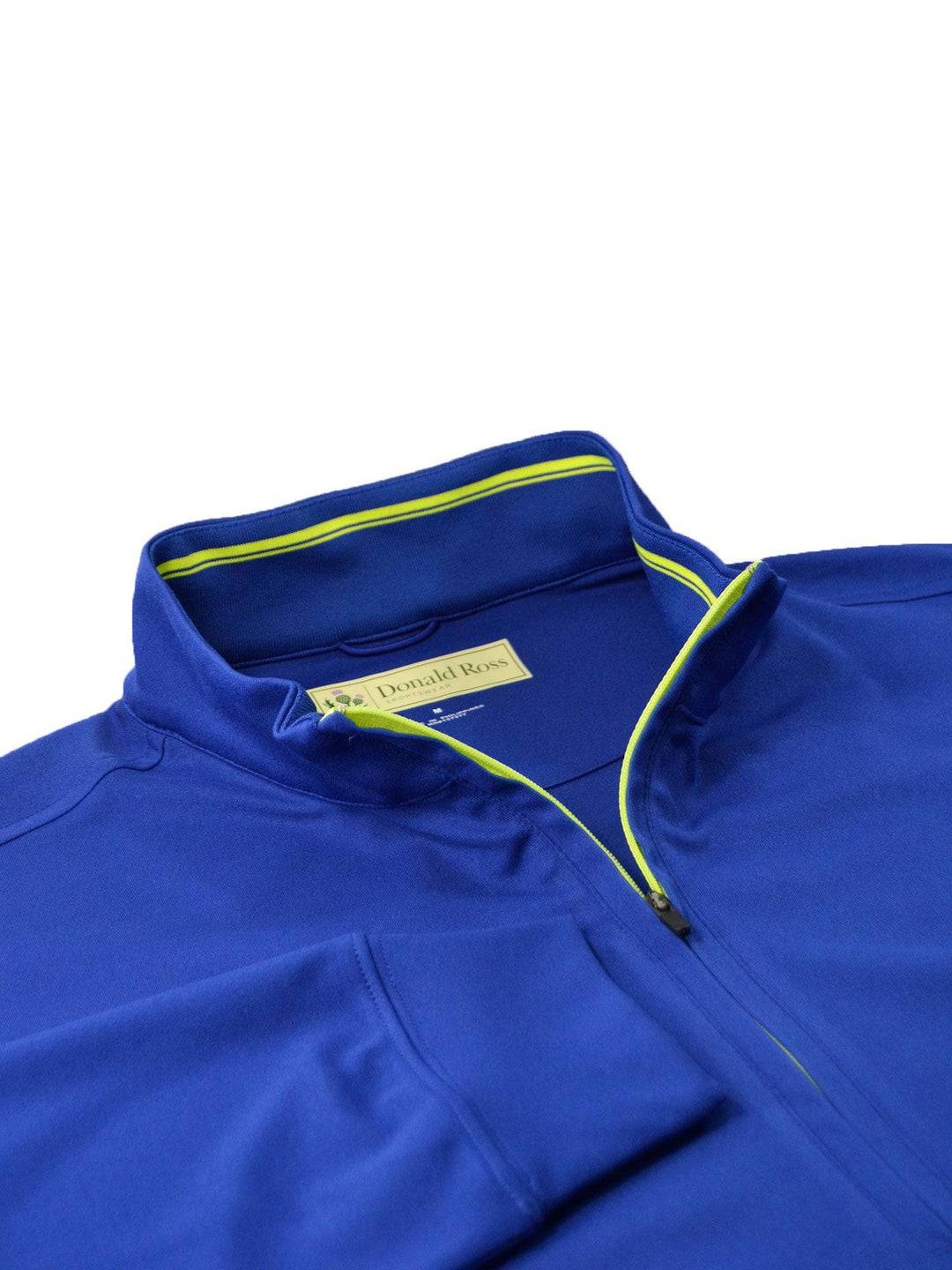Donald Ross Mens Classic FitFairway Pullover - NAVY / MOROCCO