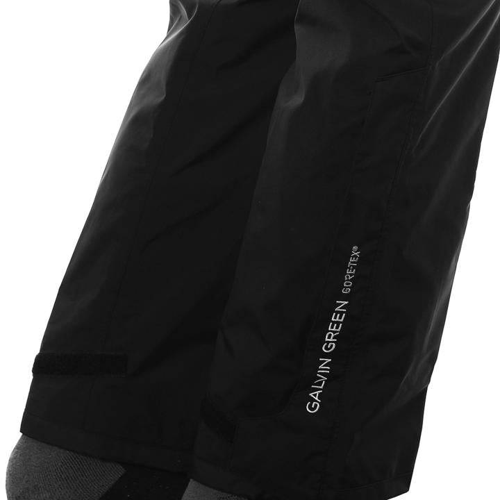 Galvin Green Men's Alf Lined Gore-Tex Waterproof Packable Pants - Black