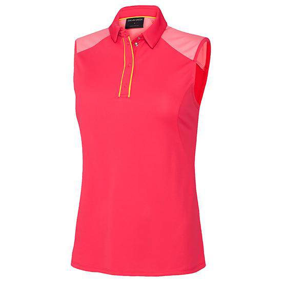 Galvin Green Womens MAUREEN VENTIL8™ PLUS Polo - CHERRY