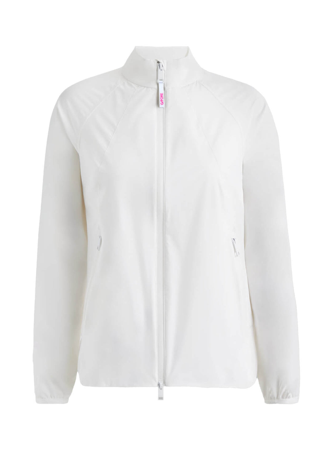 G/FORE WOMENS WHISPER STRETCH WOVEN JACKET - SNOW