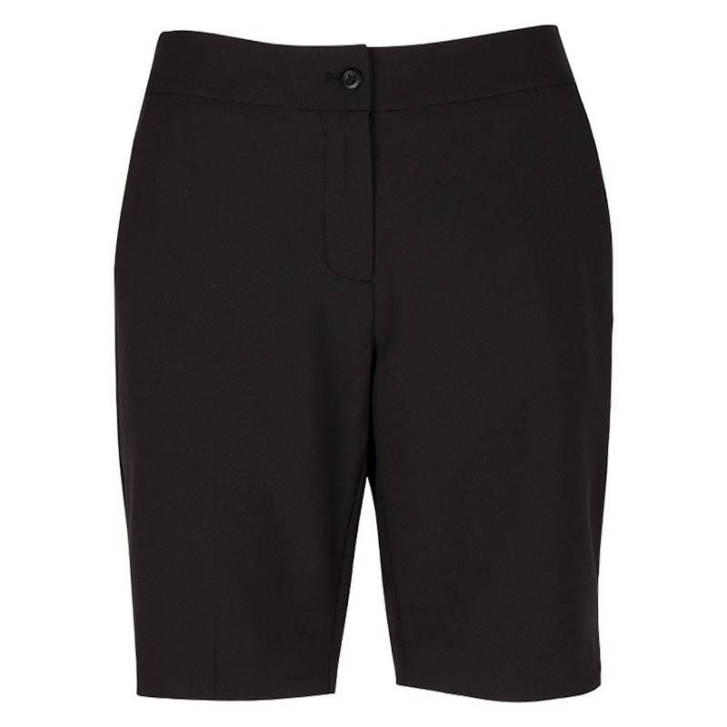 Greg Norman Womens Ultra-Light Fashion Short - BLACK