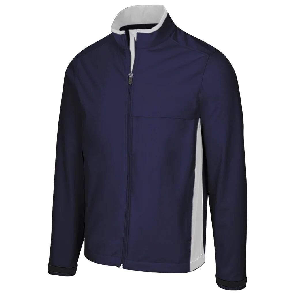Greg Norman Mens Weatherknit Long Sleeve Full-Zip Jacket - NAVY