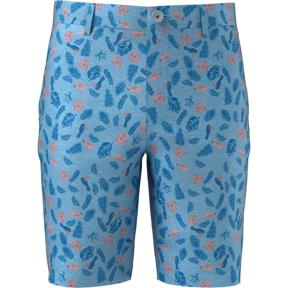 Tropical print shorts mens discount