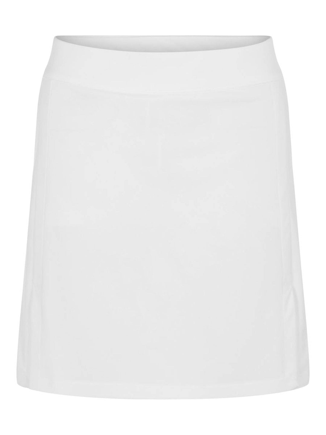 J.Lindeberg Womens Amelie Long Tx Jersey Skirt - White