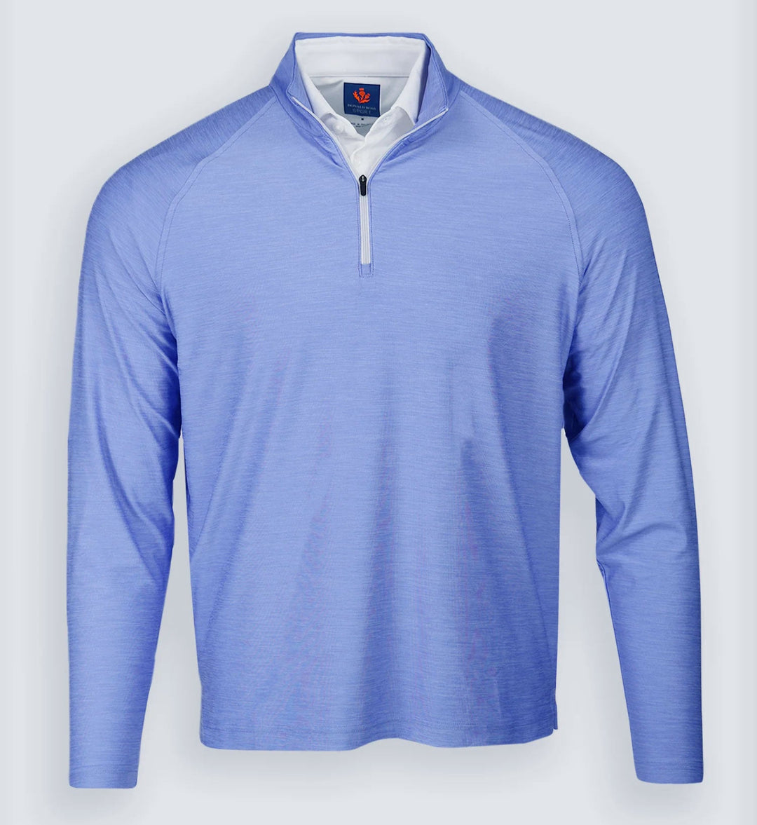 Donald Ross Mens Sport Fit Wyatt 1/4 Zip Pullover - ULTRAMARINE
