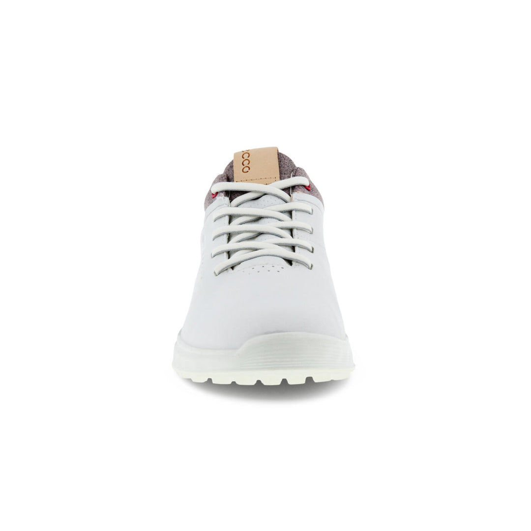 Ecco Womens S-Three Golf Shoess - WHITE/SILVER PINK - Golf Anything Canada