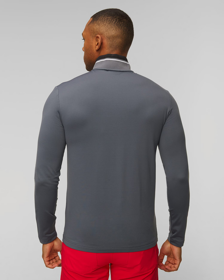 Chervo Men's TEACHER Pro-Therm®  1/4 Zip Mid Layer  - GREY
