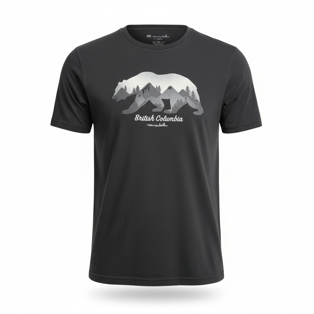 TRAVIS MATHEW MENS GOLF EH T-SHIRT - BLACK