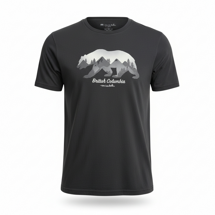 TRAVIS MATHEW MENS GOLF EH T-SHIRT - BLACK