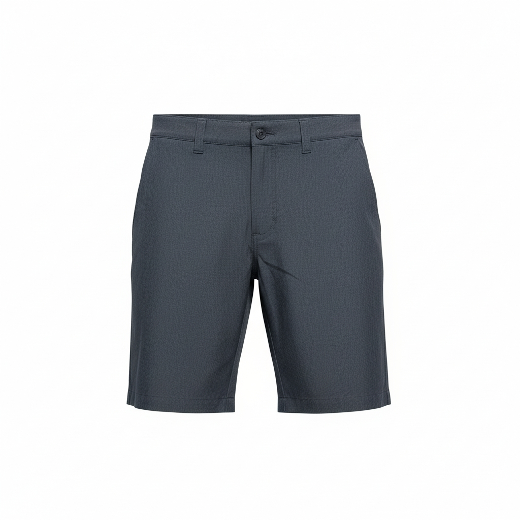 TRAVIS MATHEW MEN'S EVERGREEN SHORTS - HEATHER BLACK