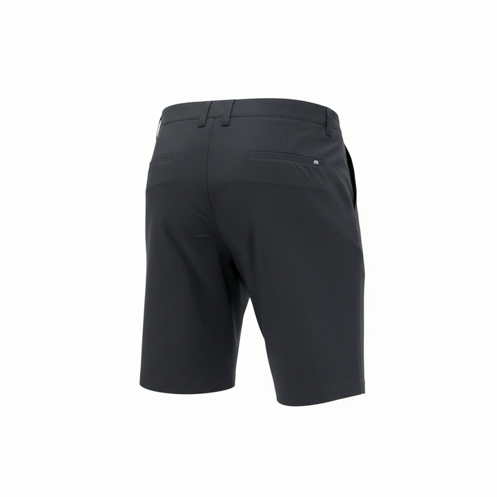 TRAVIS MATHEW MEN'S EVERGREEN SHORTS - HEATHER BLACK