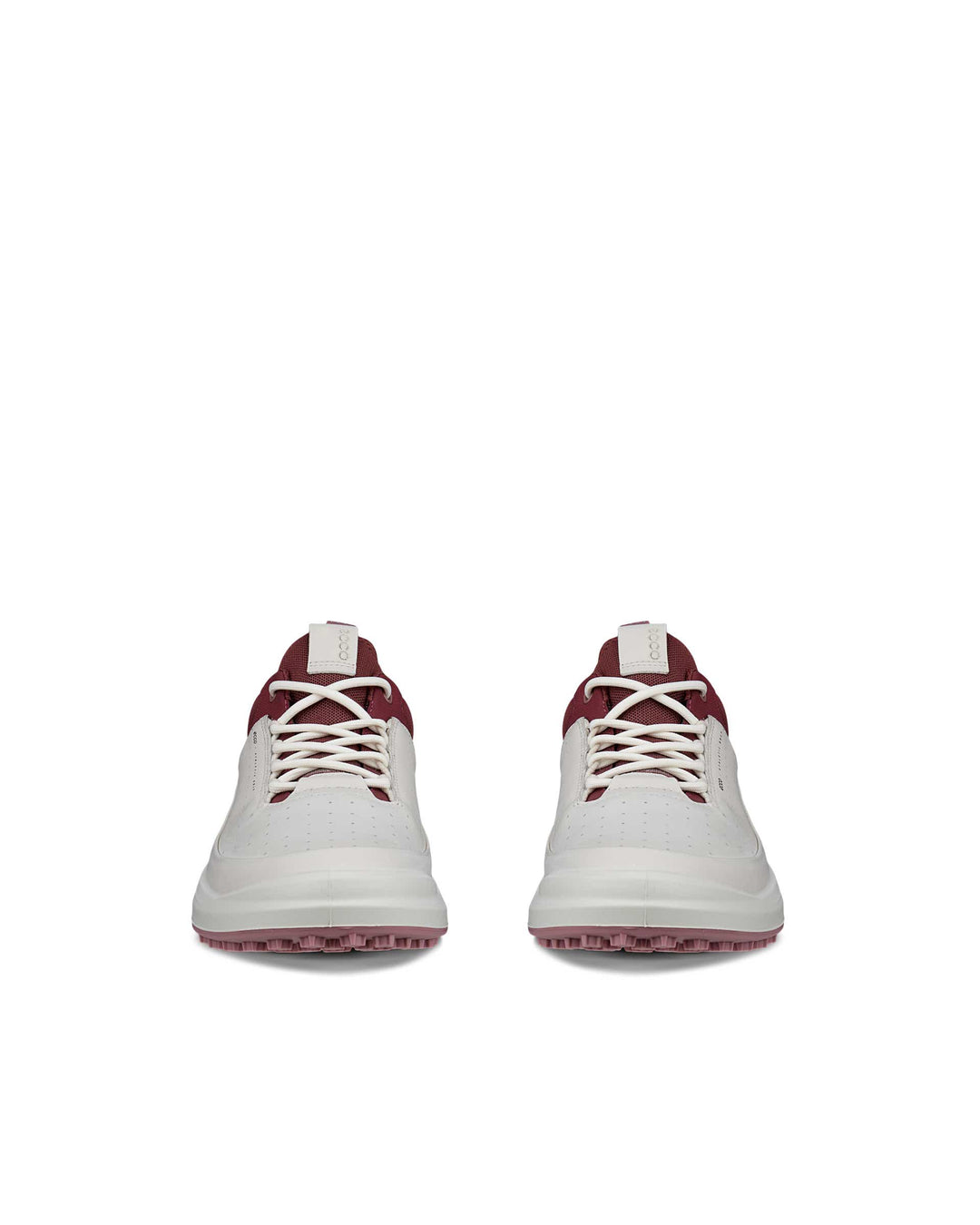 ECCO Women's Golf Core Leather Golf Shoe - WHITE / NOCTURNE