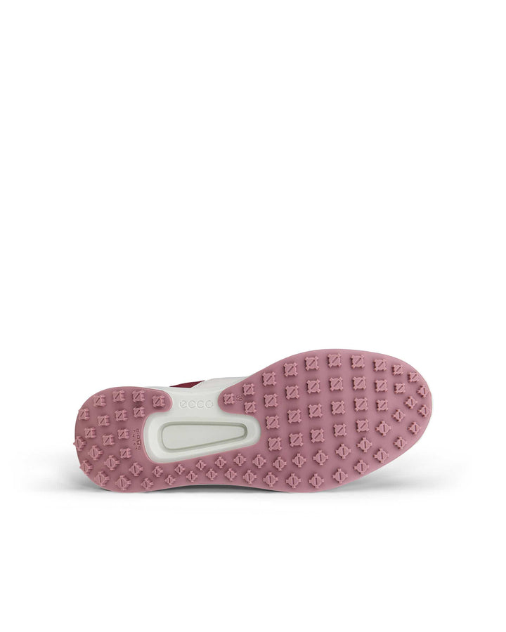 ECCO Women's Golf Core Leather Golf Shoe - WHITE / NOCTURNE