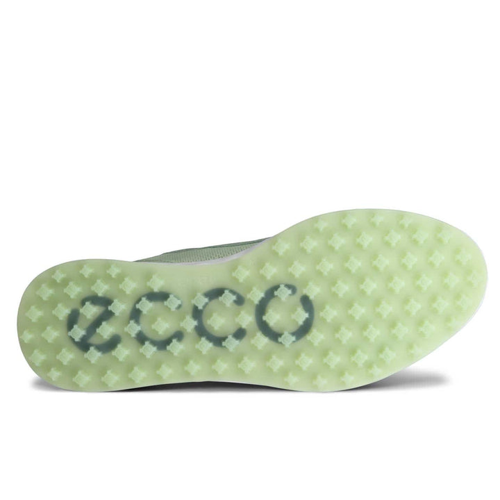 ECCO Women's Golf S-Casual Leather Waterproof Golf Shoe - MATCHA