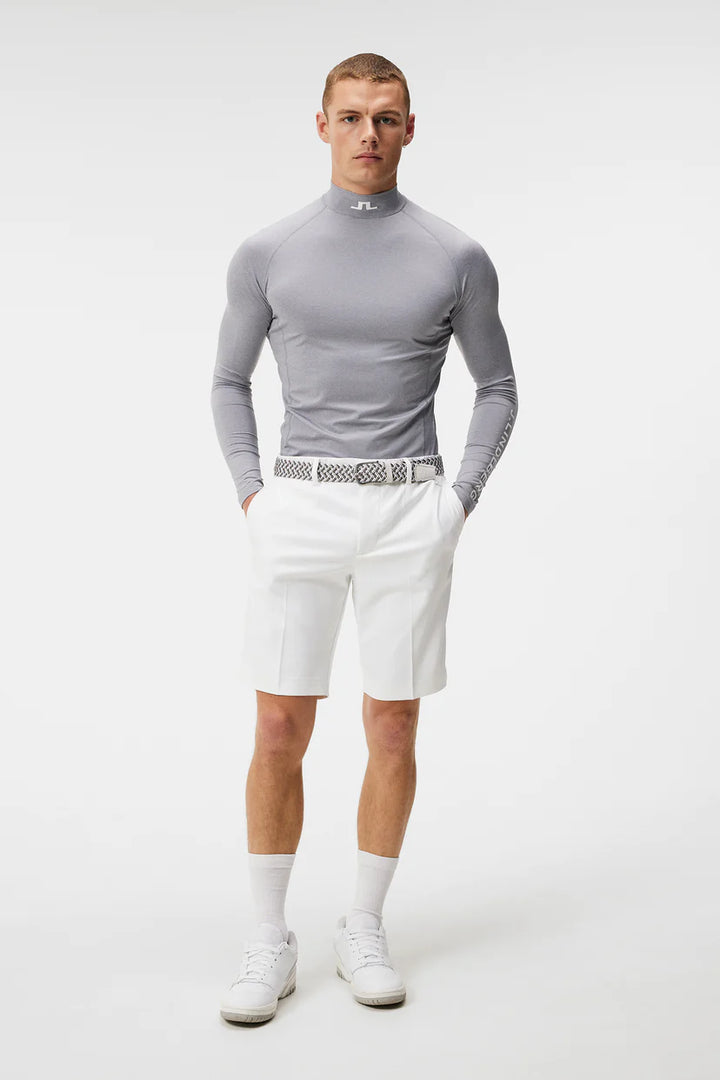 J.Lindeberg Mens Aello Soft Compression Layer - GREY MELANGE