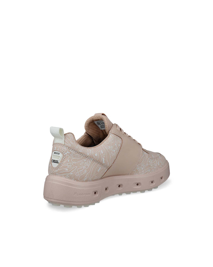 ECCO Women's Golf Street 720 Leather Gore-Tex Golf Shoe - PINK