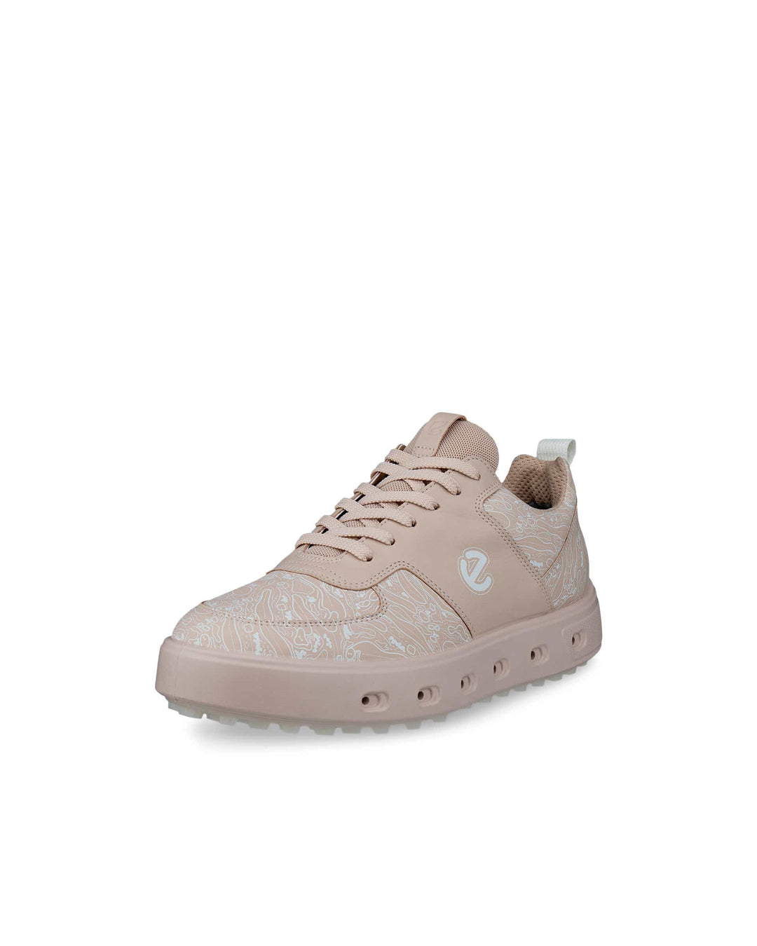 ECCO Women's Golf Street 720 Leather Gore-Tex Golf Shoe - PINK