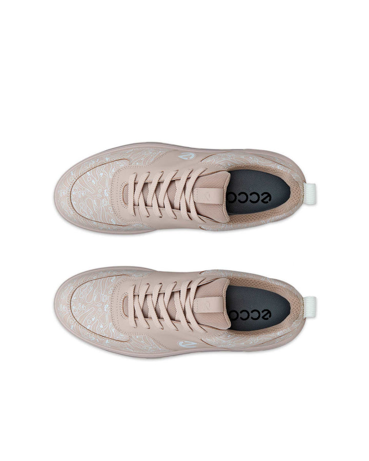 ECCO Women's Golf Street 720 Leather Gore-Tex Golf Shoe - PINK