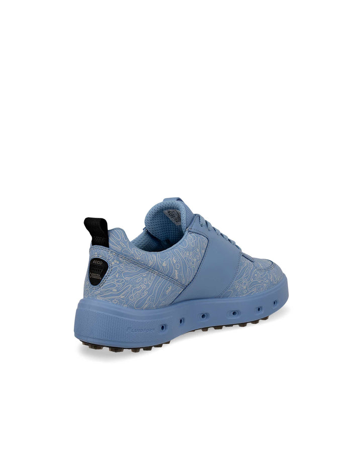 ECCO Women's Golf Street 720 Leather Gore-Tex Golf Shoe - BLUE