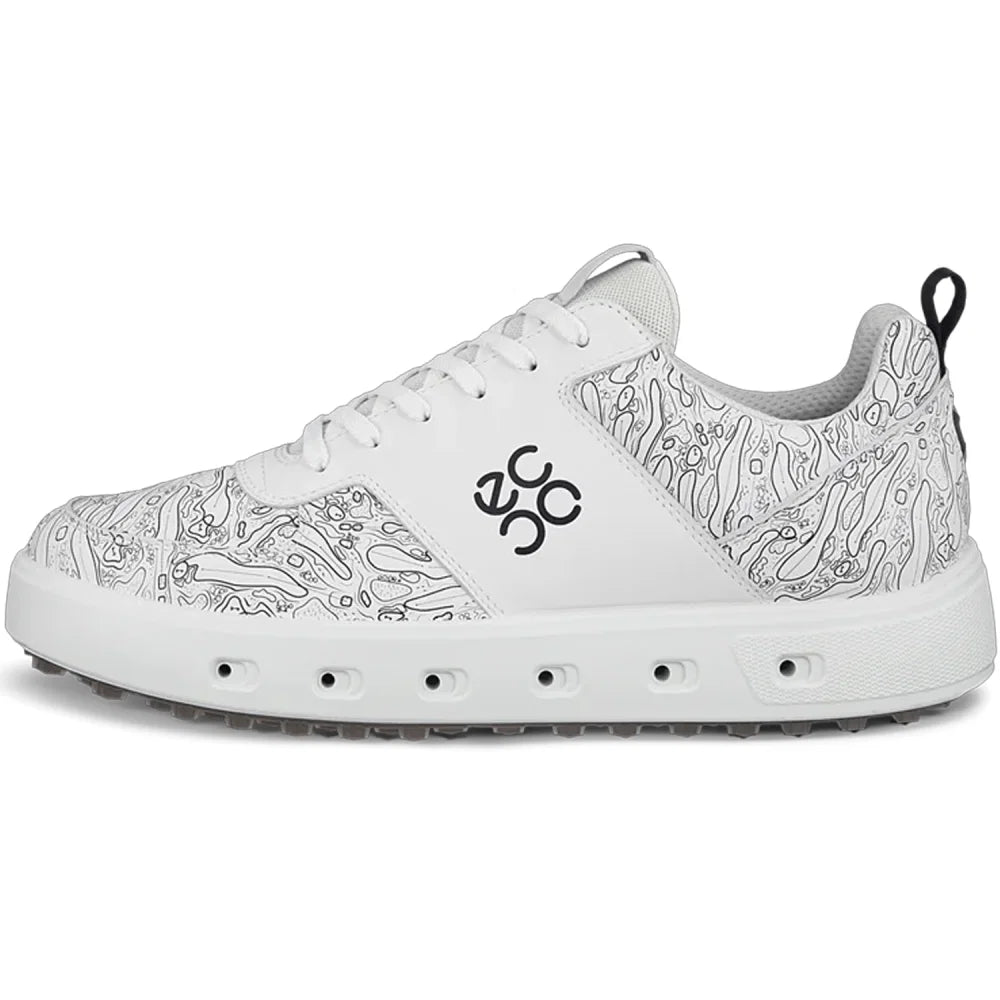 ECCO Men's Golf Street 720 Golf Shoe - WHITE