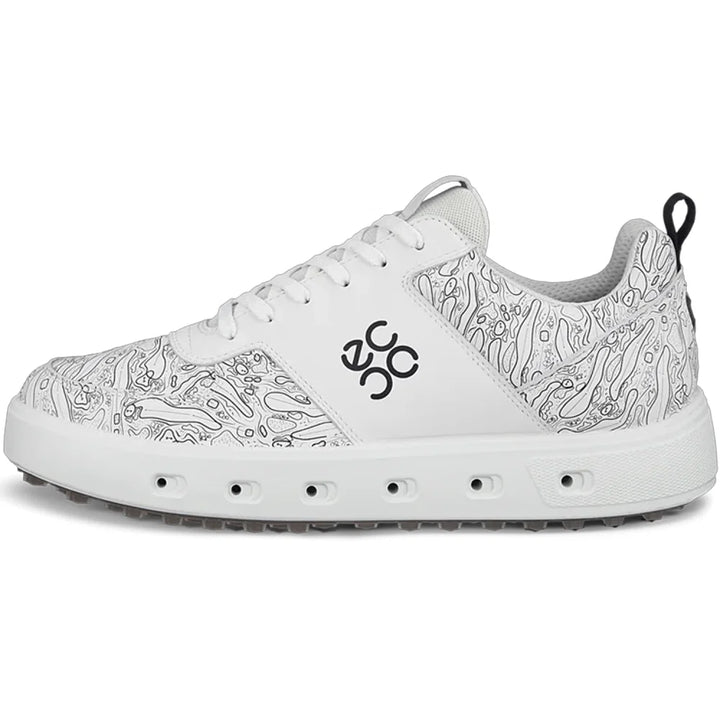 ECCO Men's Golf Street 720 Golf Shoe - WHITE