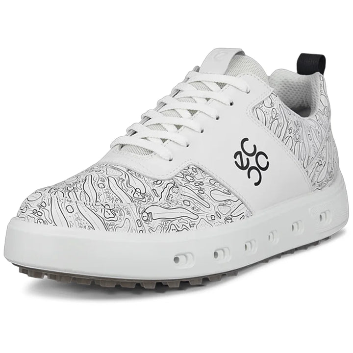 ECCO Men's Golf Street 720 Golf Shoe - WHITE