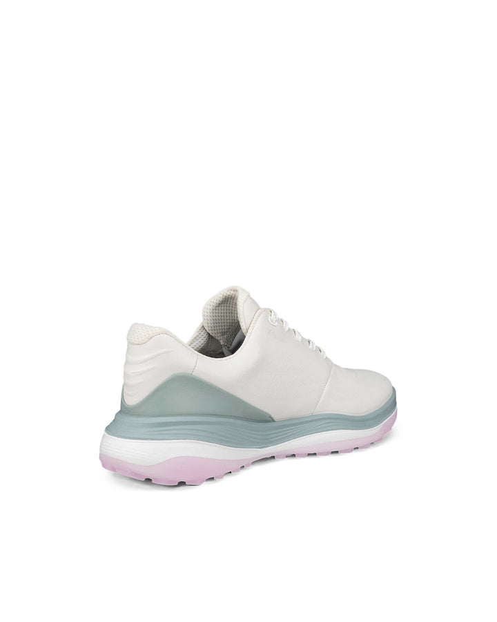 ECCO Women's Golf Lt1 Leather Waterproof Golf Shoe - WHITE