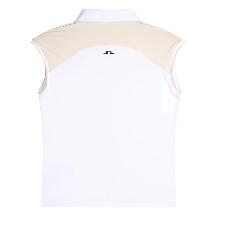 J.Lindeberg Women's Lei Polo - WHITE