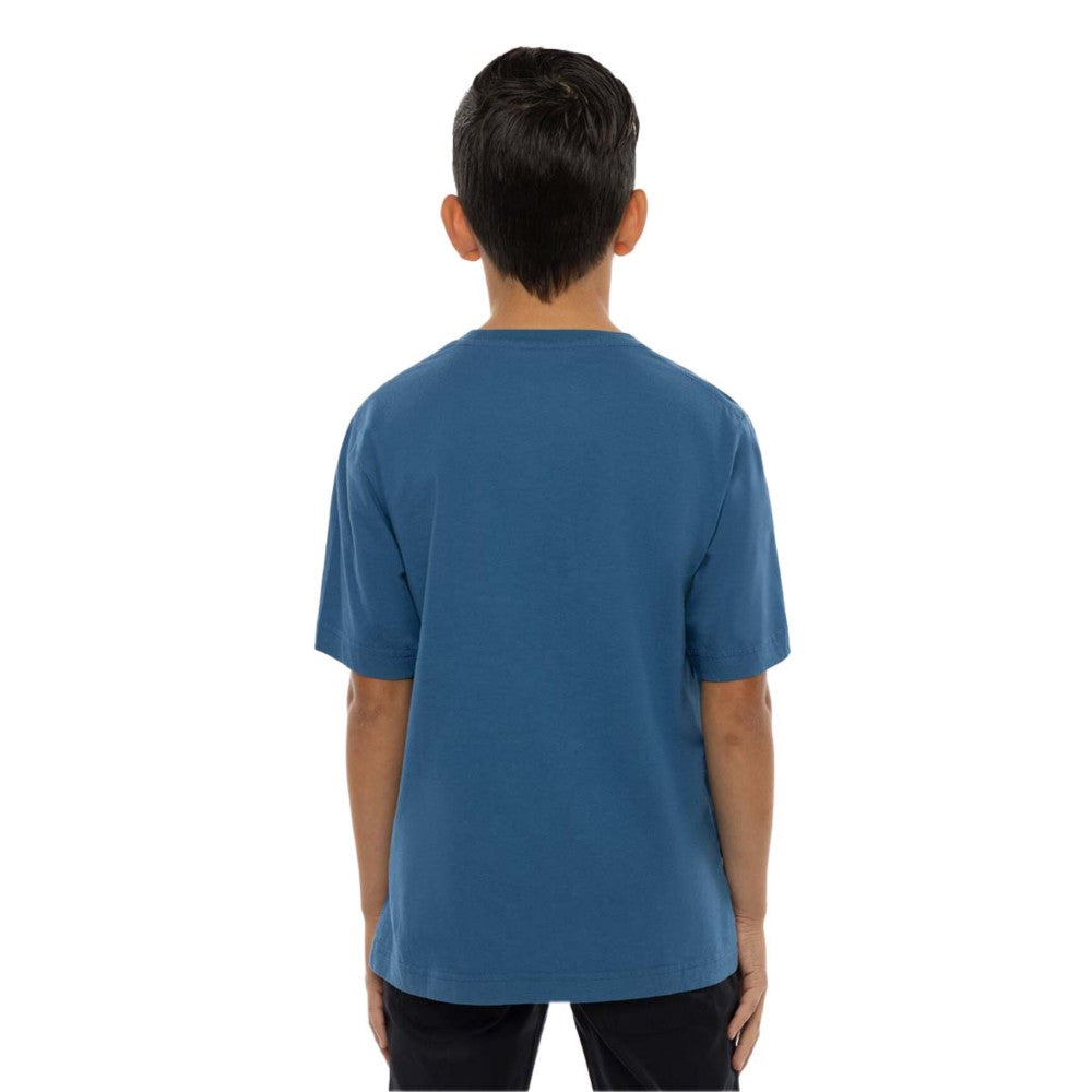 TRAVIS MATHEW YOUTH SHARK WATCHER T-SHIRT - MID BLUE