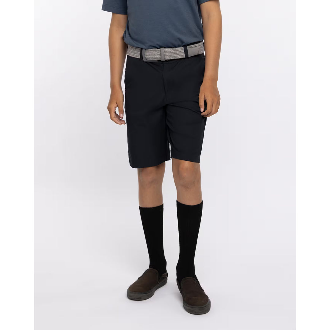 TRAVIS MATHEW YOUTH STARNES SHORT - BLACK