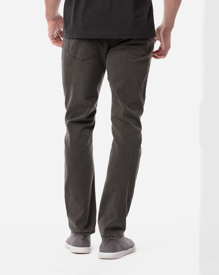 TRAVIS MATHEW MEN'S LEGACY  5 POCKET PANTS - VINTAGE CHARCOAL