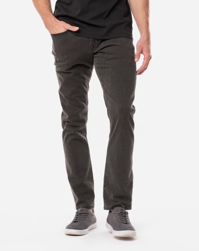 TRAVIS MATHEW MEN'S LEGACY  5 POCKET PANTS - VINTAGE CHARCOAL